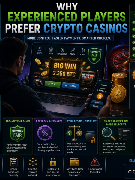 🎰 Why Experienced Players Prefer Crypto Casinos