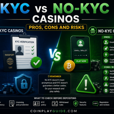 🛡️ KYC vs No-KYC Casinos – Pros, Cons and Risks